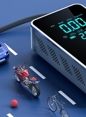 车充气泵应车启动电源载多急功能12654V汽无线便携式充气泵电动气