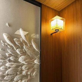 日约式 饰氛围感壁 Adaz壁灯现代简设计师样室板间914客n厅卧床头装