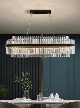水晶风吊灯客厅现灯代轻简约大气主灯餐厅卧室具ESDH4156网红大厅