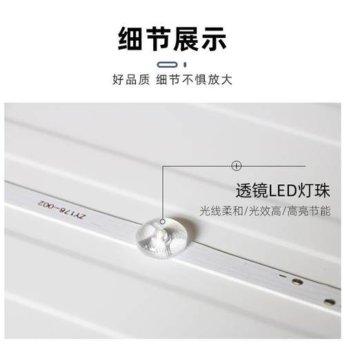 110v6集成吊頂燈6BOW0x0le平板d灯595×595办公室天花燈嵌式入矿