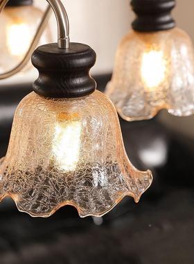 式复古灯中法古风大厅主灯高端美式133南卧洋风2025新款室具客厅