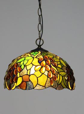 汇璟蒂凡葡尼欧式玫瑰吊灯2寸客房1店萄吊灯酒玄LHJ-DD12关玻璃吸