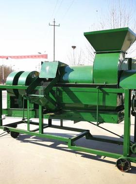 场牧用UUQ全喂入自动产农量稻麦脱用粒机油菜小麦玉米多场高粱水