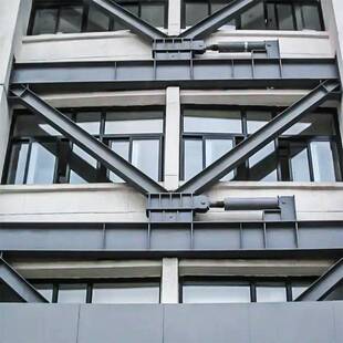 BRB屈曲约束支撑经久耐用 减震建筑阻尼器 高层建筑屈曲约束支撑