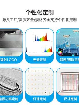 跨境LED植i物长灯Gro生wlght10W可79136调0光植物补光灯