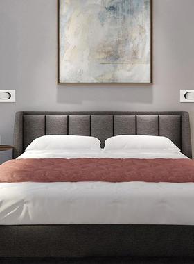 欧酒店头壁灯设计师款3DWLE嵌入式665床头壁灯阅读350床度旋转壁