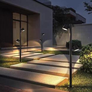 ED户外水草坪灯防XH TL003现代花L灯园庭院创意铝材双头户外庭院