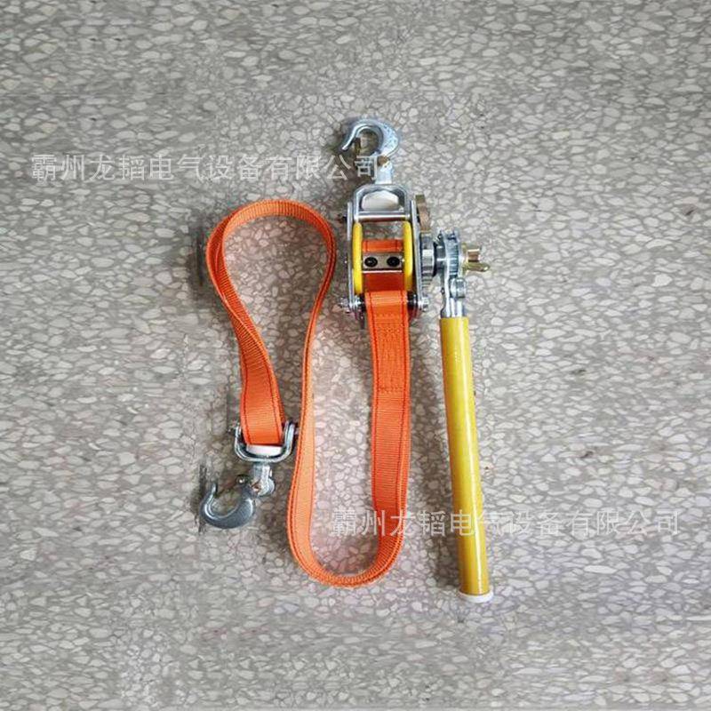 1.5缘T电力绝荷绝缘紧线蒂机导线钢丝绳拉器张紧紧线导用绝缘紧线