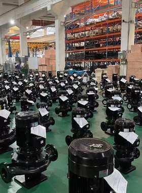 上海连成水泵SLS40-125立式管道增压泵单级离心泵自来水抽水泵