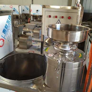 小型不锈钢豆腐机生产线 做豆腐成套设备 大豆腐机器