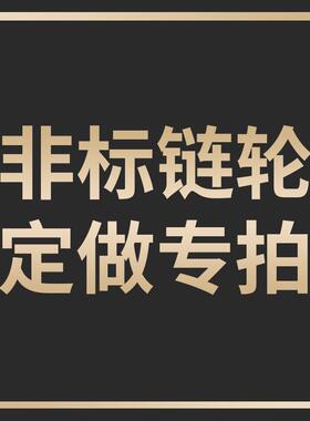 4分5分6分链轮配件大全单双排12/14/15/16/20/25齿08b10a12A链条