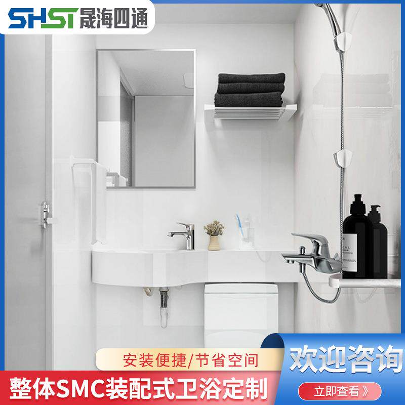 整体淋浴房集成卫生间一体式淋浴房洗澡间浴室改造内成品厂家