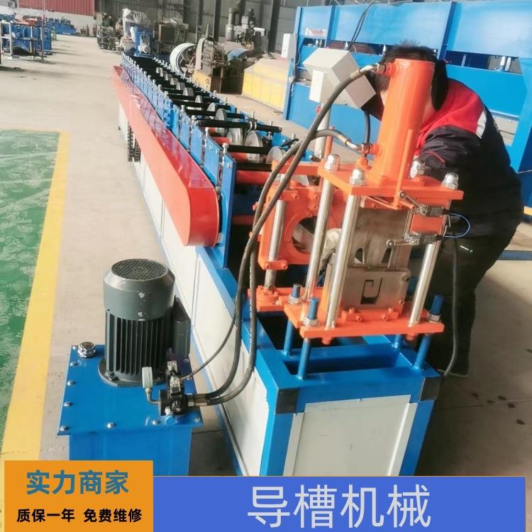 卷帘门导槽机械消声导槽机械防风卷帘门消声槽成型设备