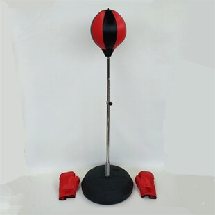 成人水座速度球拳击训练反应球不倒翁球沙袋包送拳套