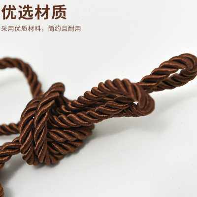 ??伊帘小吊穗窗帘扎带几点简约中式窗帘绑带绑绳窗帘装饰收纳