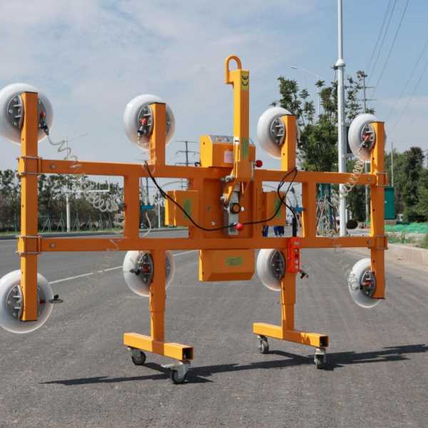 森嘉 玻璃安装机械手 玻璃幕墙安装机 电动旋转玻璃吸吊机