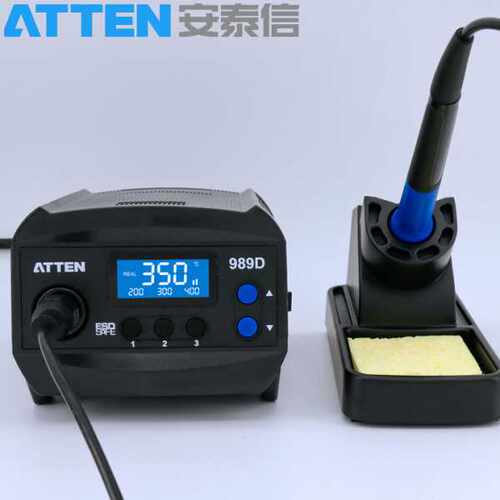 安泰信ATTEN电烙铁AT989/AT989D焊接维修恒温可调温防静电焊台