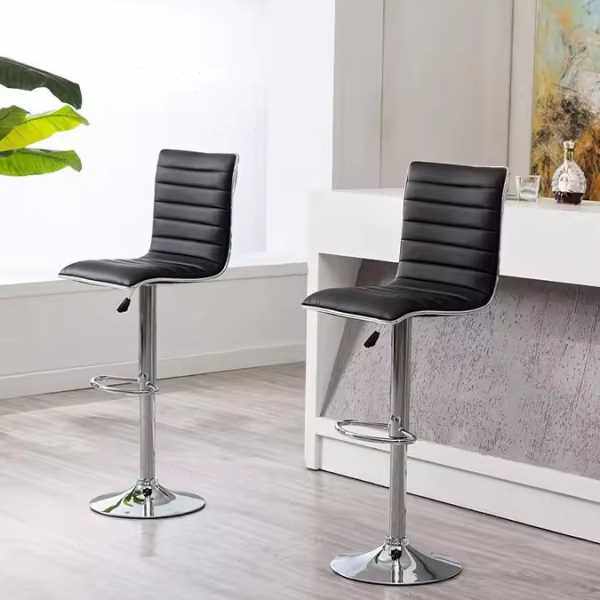 吧台椅升降旋转现简约靠背吧凳家用前台酒吧椅子时尚脚凳子