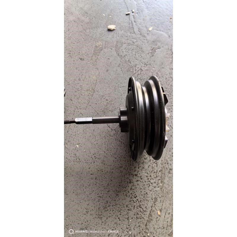 电动三轮老年代步车后轮轮毂单边轴F电机 10寸碟刹单边轮毂电机