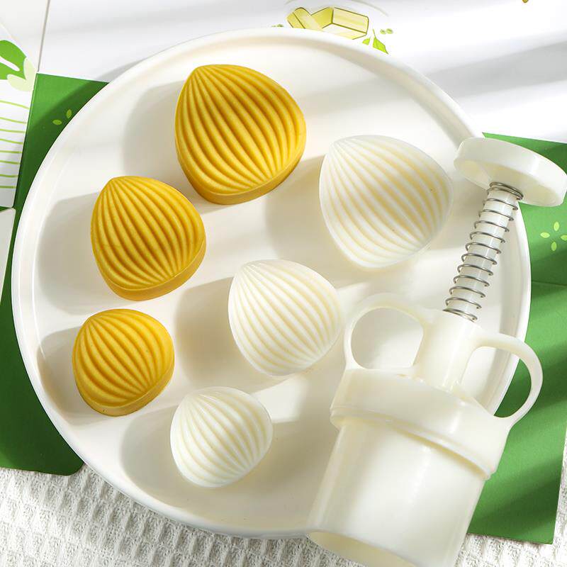 gg克绿豆板栗糕模具升级推筒磨具手压冰皮月饼压模子新款