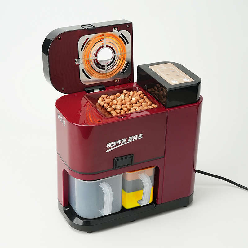 小型全自动家用榨油机家庭304不锈F钢榨杆榨膛迷你炸油机易装易洗