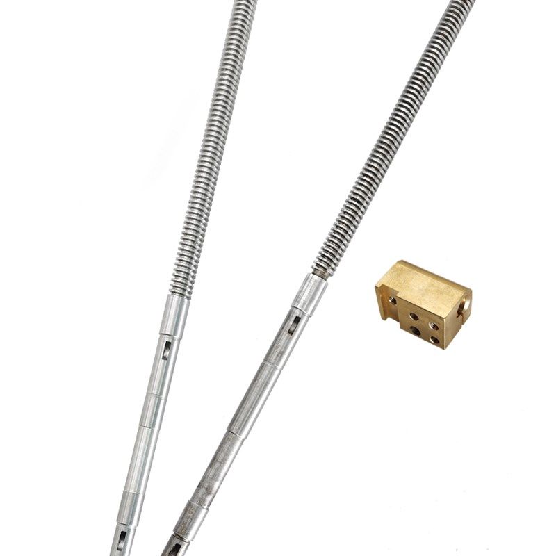 宝鸡CS6150中丝杆L660 CS6140/CS6166中螺母L715中丝杠中丝母配件