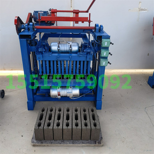 护坡压砖配件模具 空心路面彩砖透水砖预制品 半自动免烧水泥砖机