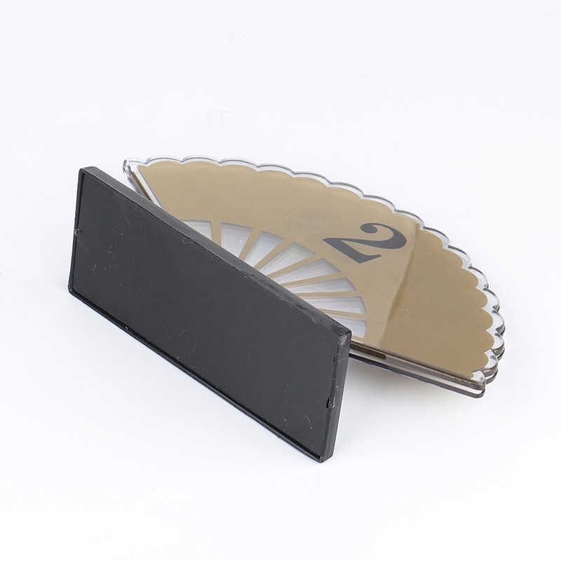 号码牌数字台号亚克力双面数字桌号台卡立式餐厅桌牌号座位号台牌