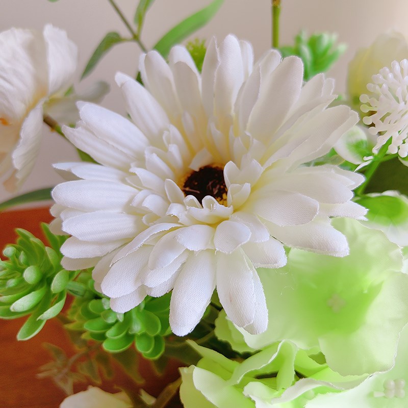 小清新仿真花餐桌花摆花客厅茶几装饰品卧室玄关办公桌面假花摆件