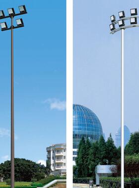 W高杆灯生产厂14米15m升HYY降式led中杆灯价格00足球场家高2亮中