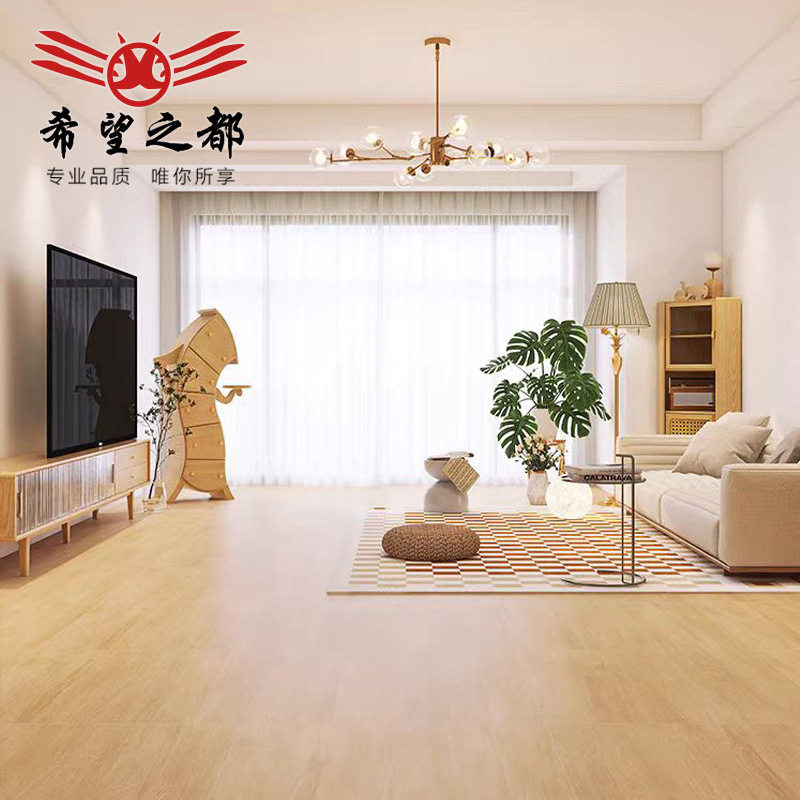 柔光天鹅绒原木风木纹瓷砖600x1200卧室客厅仿实木地板砖