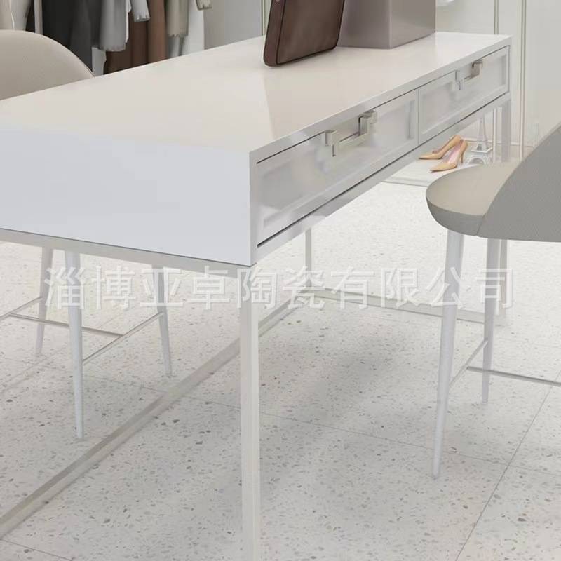 水磨石瓷砖750*1500餐厅地砖服装店连锁酒店防滑地板砖仿古砖