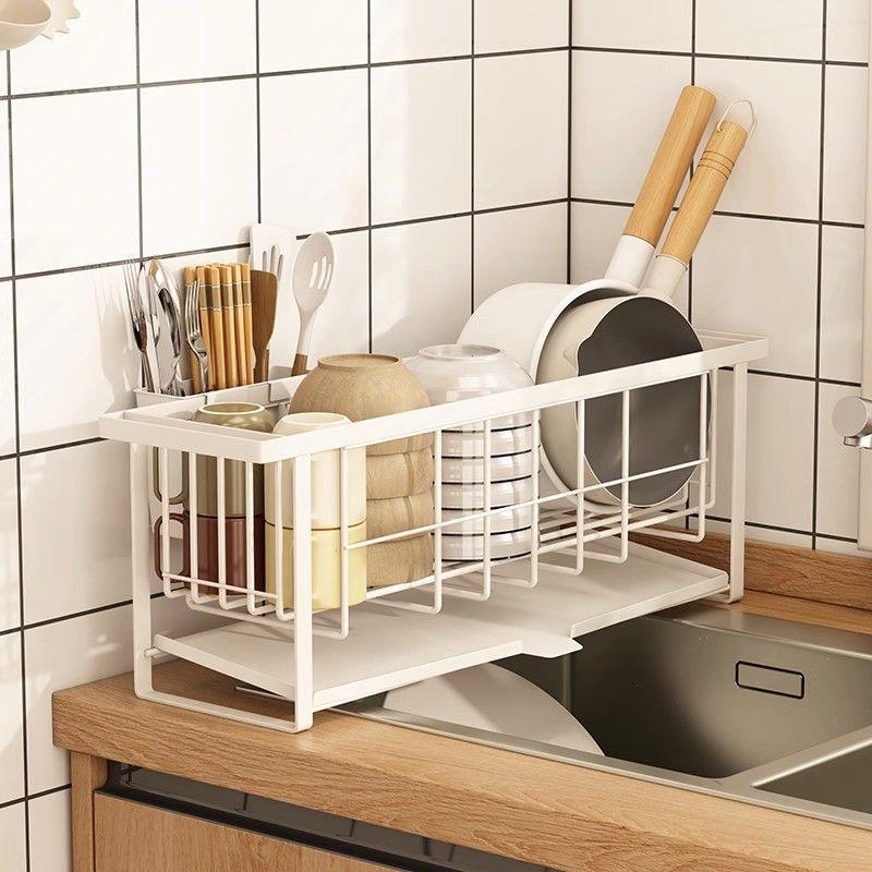 沥ltao1008水碗盘洗架窄厨房窗台小碗水筷沥架槽水池置物架放水碗