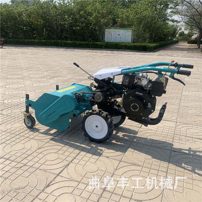 柴风手扶式草机油自走QVA式果园割冷草机大棚农作物秸秆粉碎碎还