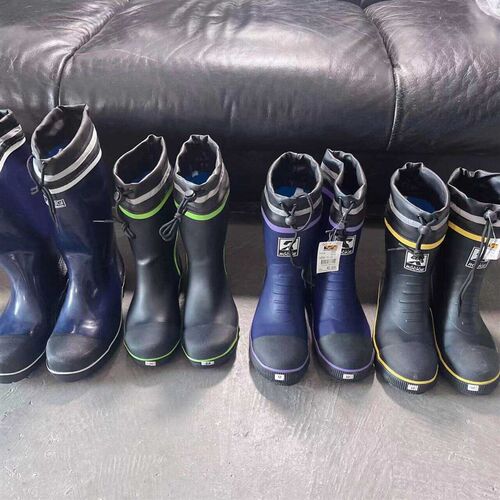 男士39-45码防砸钢头铁头防滑中筒防水橡胶P雨鞋防刺穿劳保工作鞋