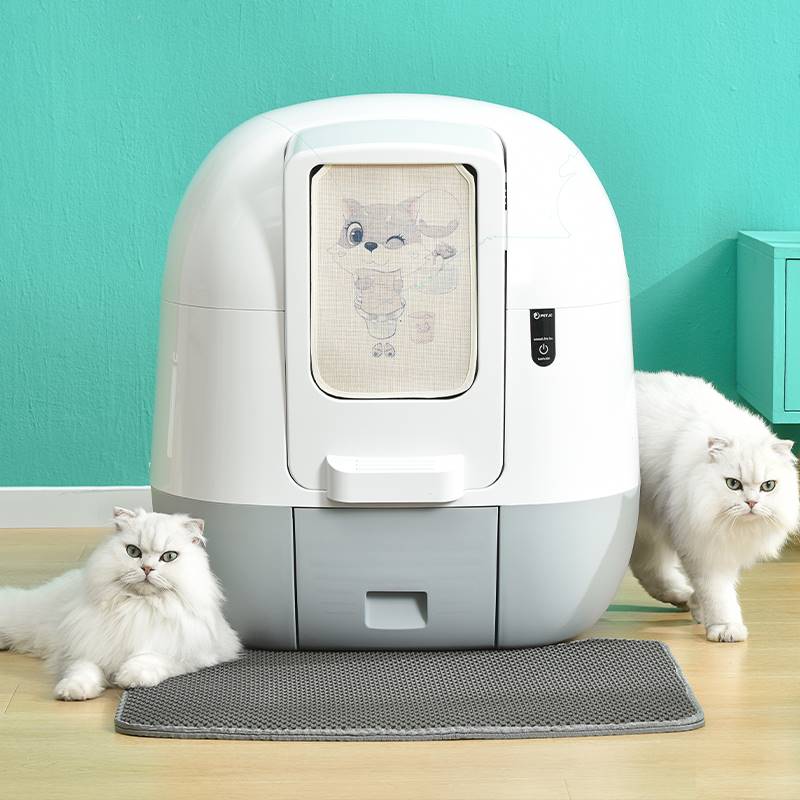 23智能全自动m猫砂盆除臭电动清理H猫厕所全封闭式网红铲屎机猫