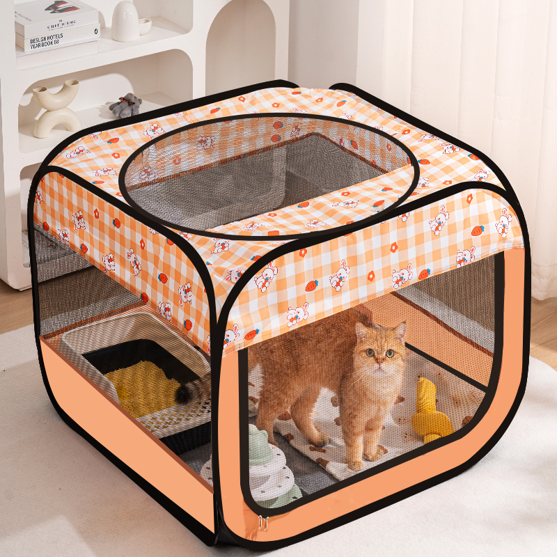 猫产房产c窝封闭式特大号猫咪生产箱母猫狗狗待产包可折叠帐篷