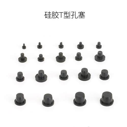 定制黑色耐高温矽胶塞子胶塞堵孔塞螺丝孔小阻流塞自动化设备
