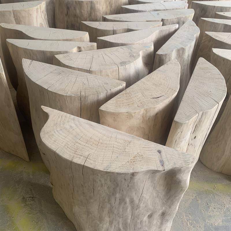 定制实木板材整张原木大板松木茶桌餐桌台面整板茶台桌板办公长桌