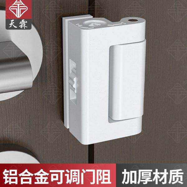 入户门简易免打孔门锁扣强力防盗反锁器室内房门安全插销锁门卡扣