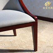 靠背椅靠背餐椅酒店写字椅10实木椅 厂家直供中式 定制张