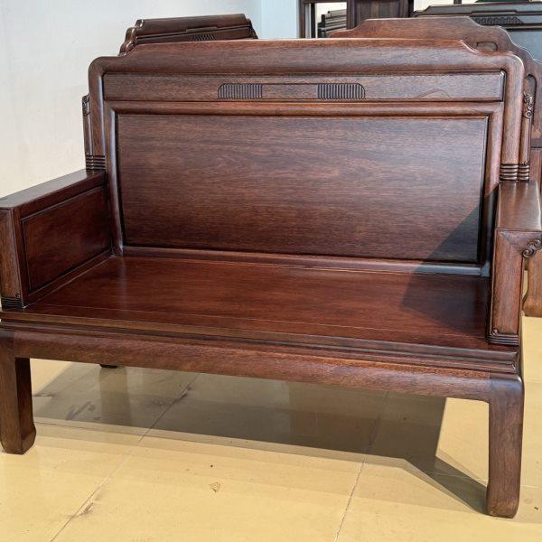 红木家具菠萝格木沙发全实木双人沙发椅新中式实古典北美色长椅,住宅家具,红木沙发,淘宝优惠券,粉丝福利购,淘宝优惠卷