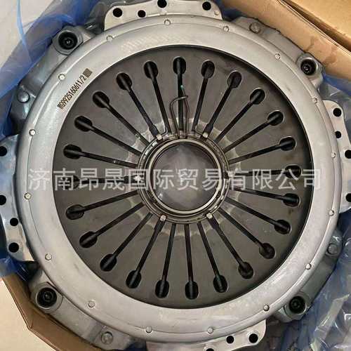 重汽HOWOT7H汕德卡C7H配件WG9925160611离合器压盘总成外贸出口
