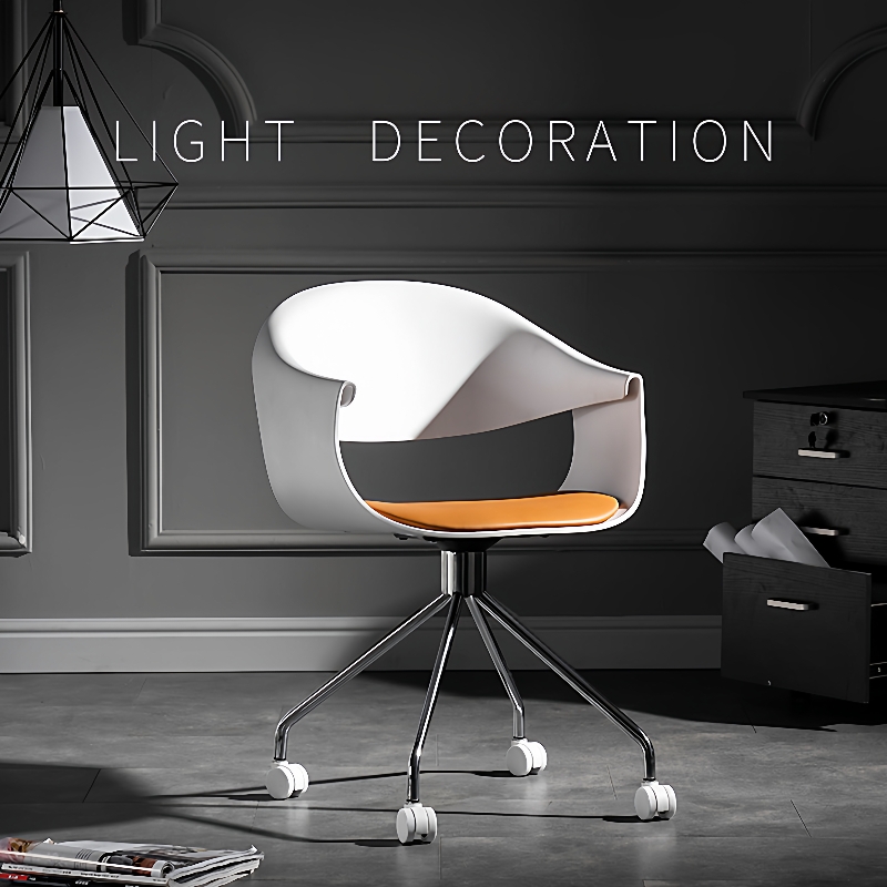 设计师电脑椅简约家用舒适升降旋转靠背书桌椅子前台会议室办公椅