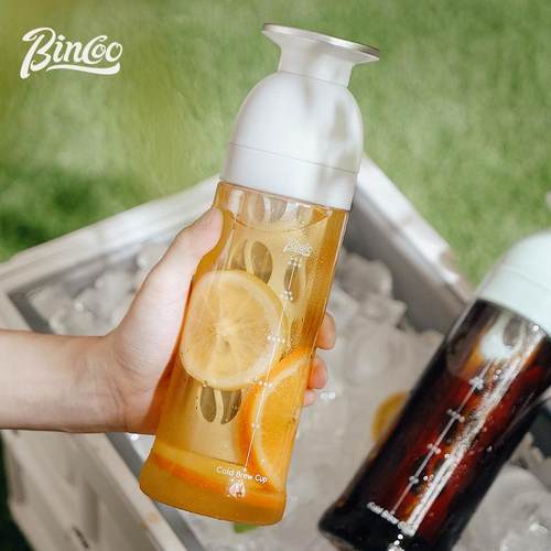 Bincoo冷萃咖啡壶tritan便携咖啡冷泡瓶家用冷萃杯冰咖啡过滤茶壶