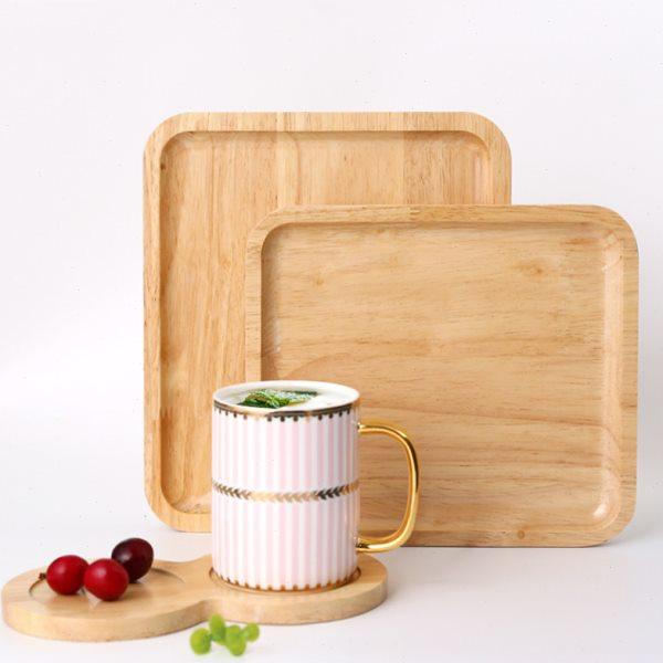 实木托盘橡木日式长方形木盘环保杯垫家用茶盘点心盘方圆实用木盘,餐饮具,杯垫,淘宝优惠券,粉丝福利购,淘宝优惠卷