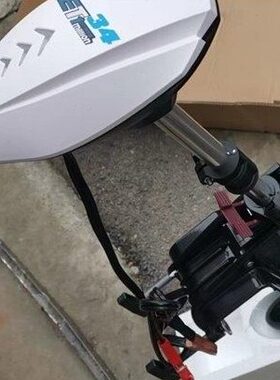 海伯ET34L电动推进器12V船马达船挂机电动马达船外机