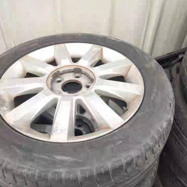 别克老君越17寸轮毂 钢圈带轮胎 225/55R17 原装拆车件