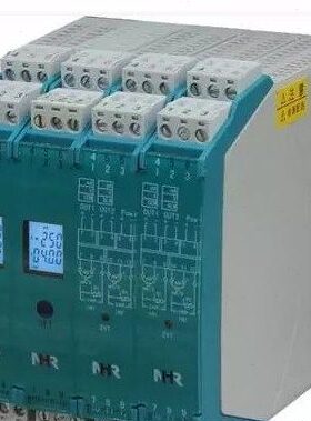 虹润仪表NHR-M21信号隔离器 电压隔离器 电流分配器二进二出