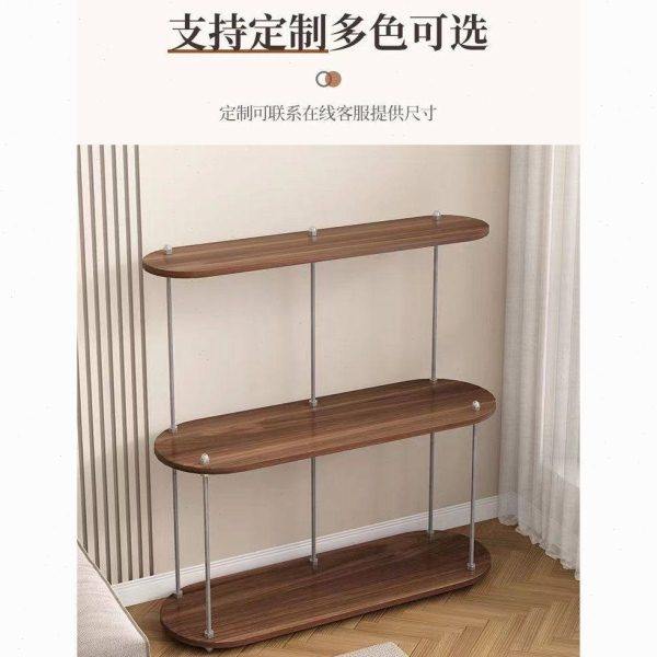 花架简约阳台置物架落地式实木轮子绿箩多肉客厅多层可调节花架子,收纳整理,阳台置物架,淘宝优惠券,粉丝福利购,淘宝优惠卷